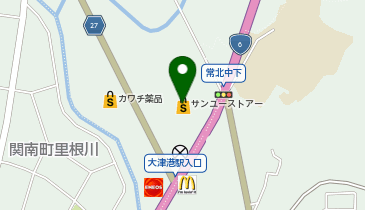 サンユーストアー大津店の地図画像
