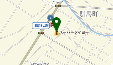 スーパータイヨー竜ヶ崎店の地図画像