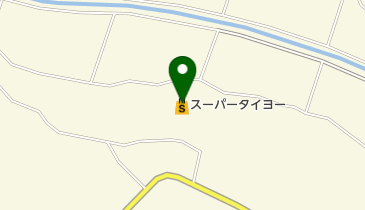 スーパータイヨー美野里店の地図画像