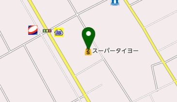 スーパータイヨー知手店の地図画像