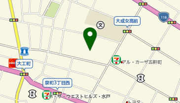 サンユーストアーまちなか大工町店の地図画像