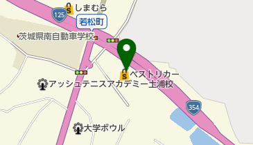 ベストリカー土浦北店の地図画像