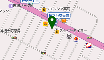 ベストリカー神栖店の地図画像
