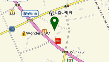 かわねや大宮店の地図画像