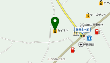 セイミヤ鉾田安房店の地図画像