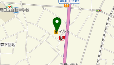 マルト日立塙山店の地図画像