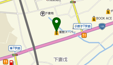 グラントマト下妻店の地図画像