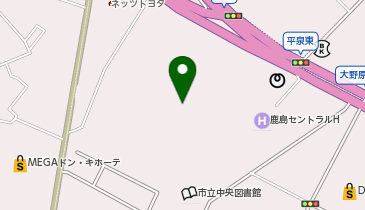 スーパータイヨーオークビレッジ店の地図画像