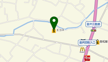 TAIRAYA金沢店の地図画像