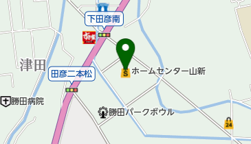 ホームセンター山新田彦店の地図画像