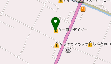 DCM新利根店の地図画像