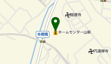ホームセンター山新水戸駅南店の地図画像