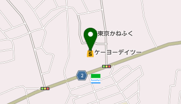 DCM大洗店の地図画像