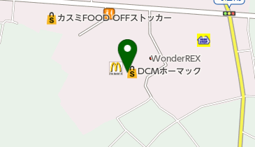 DCM那珂店の地図画像