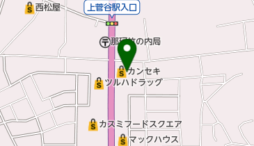 ホームセンターカンセキ那珂店の地図画像
