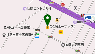DCM神栖店の地図画像