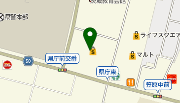 スーパービバホーム水戸県庁前店の地図画像