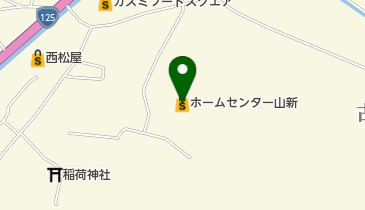 ホームセンター山新下妻店の地図画像