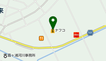 ホームプラザナフコ潮来店の地図画像