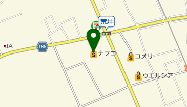 ホームプラザナフコ北鹿嶋店の地図画像