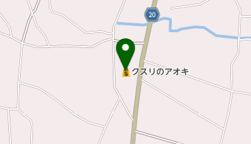 クスリのアオキ沓掛店の地図画像