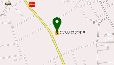 クスリのアオキ稲吉店の地図画像