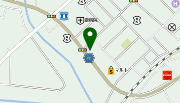 くすりのマルト健康の森磯原店の地図画像