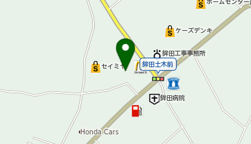 クスリのアオキ安房店の地図画像