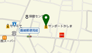 ショッピングセンターサンポートかしまの地図画像