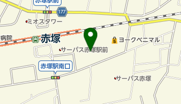 ヨークタウン赤塚の地図画像