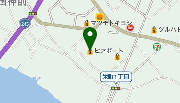 那珂湊ショッピングセンターピアポートの地図画像