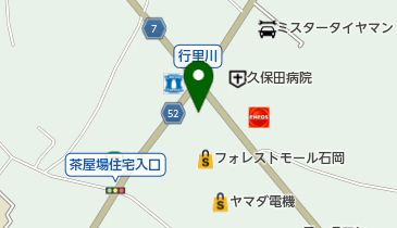 フォレストモール石岡の地図画像