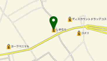 ファッションセンターしまむら羽鳥店の地図画像