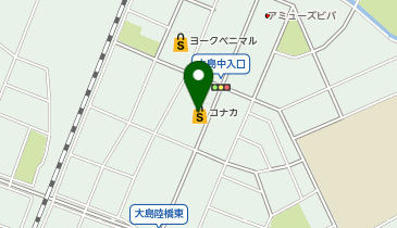 紳士服コナカ勝田店の地図画像