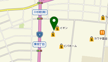 ハニーズ古河店の地図画像