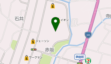 ハニーズ笠間店の地図画像