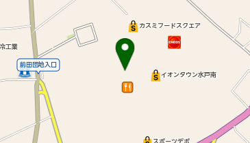 ハニーズ水戸南店の地図画像