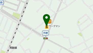 ワークマンプラスひたちなか店の地図画像
