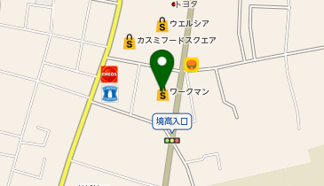 ワークマンプラス茨城境町店の地図画像