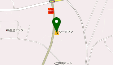 ワークマン江戸崎店の地図画像