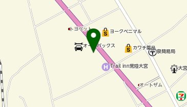 ワークマンプラス常陸大宮店の地図画像