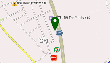 ワークマンプラスつくば谷田部店の地図画像