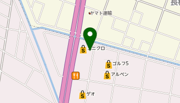 ハニーズ神栖店の地図画像