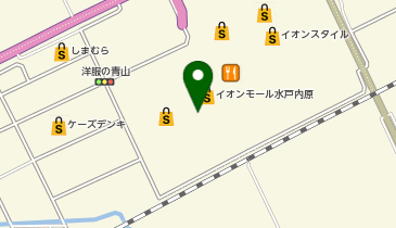 ハニーズディー.ストアイオンモール水戸内原店の地図画像