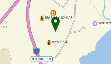 ジーユーシーマークスクエア日立店の地図画像