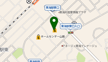 ミキハウス東海サンタの地図画像