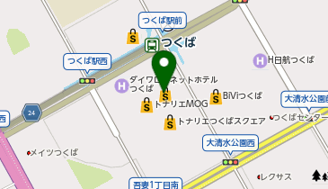 アカチャンホンポトナリエつくば店の地図画像