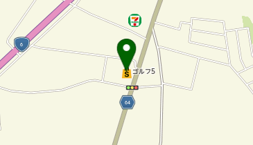 ゴルフ5土浦店の地図画像