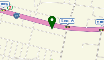 本間ゴルフ水戸店の地図画像