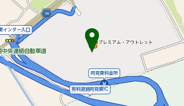 本間ゴルフあみプレミアム・アウトレット店の地図画像